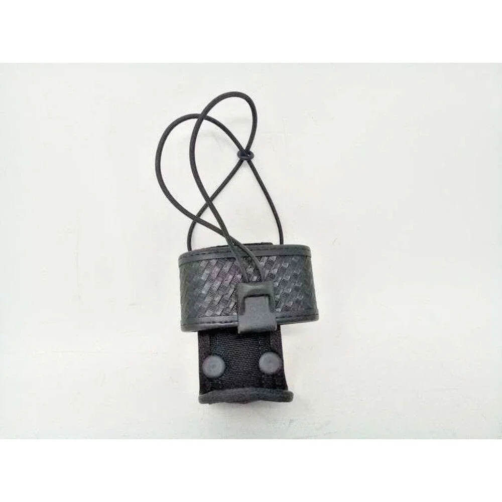 TUFF PRODUCTS  Ballistic NYLON/Leather Universal Radio Holder -Fits most radios